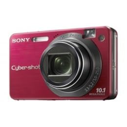 Sony CyberShot W170 Digital Camera  - Red (10.1MP, 5x Optical Zoom) 2.7" LCD