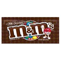 M&Ms Plain Chocolate Candies - 48 Bags