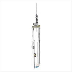 Miniature Nantucket Lighthouse Sculpture Chime