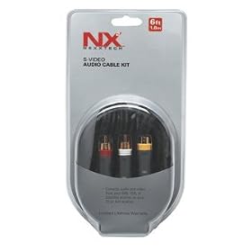 S-video Audio Cable Kit 6ft (Ns6fsvidaudkit)
