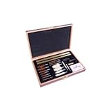 Winchester Deluxe Universal Gun Cleaning Kit 35 Pieces of Brass Rods, Brass Brushes Fittings and Accessories and 50 Cleaning Patches