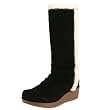 Mia Women's Snowflake Tall Shaft Sherling Flat Boot