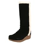 Mia Women's Snowflake Tall Shaft Sherling Flat Boot