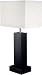 Oblong Table Lamp 24.5 - Dark Walnut - LS-3234