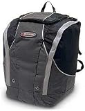 High Sierra Deluxe 223 Trapezoid Ski Boot Backpack Red/Charcoal