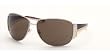 PRADA SPR75G 1BC-5G1 SILVER AVIATOR SUNGLASSES
