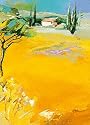 Eurographics ESP1020 Elisabeth Espin, Paysage De Parfums 50 x 70 cm, Hochwertiger Kunstdruck