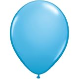 Qualatex風船　5インチ(13cm)　ペイルブルー　徳用100個入