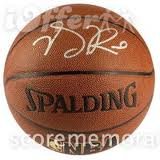 DERRICK ROSE SIGNED AUTOGRAPHED BASKETBALL CHICAGO BULLS W/ HOLOGRAM + COA