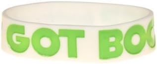 Clever Boobies Rule Bracelet Breast Cancer Awareness Rubber Wristbands