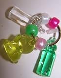 AC 098H Bear and Bottles 2in x 2in Hand Held Bird Toy