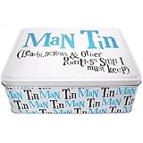 Gifts for Men - Man Tin - leads, screws & other pointless stuff I must keep - ideal gift for him