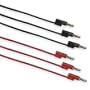 Fluke TL935 Patch Cord Kit, Banana Plug, 3 Sets: Red & Blk