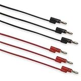 Fluke TL935 Patch Cord Kit, Banana Plug, 3 Sets: Red & Blk ~ Fluke