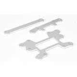 Fr R Suspension Hinge Pin Brace Set, Alum: MUG by TEAMLOSI