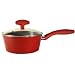 CASSEROLE CERAMIQUE 20CM TOUS FEUX ET SON COUVERCLE - ROUGE - ECOSIL