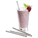 RSVP Endurance Stainless Steel Frozen Drink Straws, Set of 4