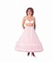 New 2 Bone Bridal Taffeta Hoop Skirt Bridal Petticoat Wedding Gown Slip (105DS)