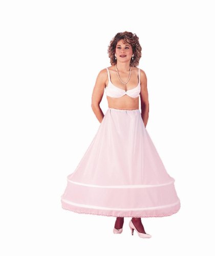New 2 Bone Bridal Taffeta Hoop Skirt Bridal Petticoat Wedding Gown Slip (105DS)
