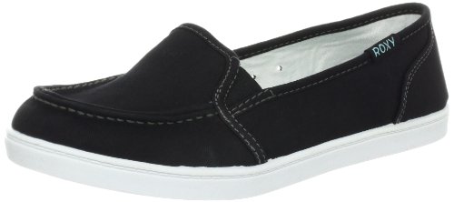 Roxy Women's Lido II Fashion Sneaker,Black,8.5 B US