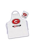 University of Georgia Bulldogs UGA Apron & Mitt Set