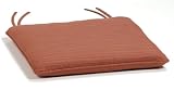 Adirondack Chair Cushion - Dupione Papaya