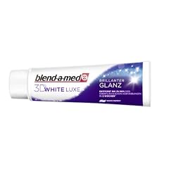 Blend-a-med 3D White Luxe Brillanter Glanz Zahncreme, 2er Pack (2 x 75 ml)