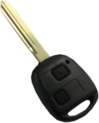 For Toyota 2 Buttons New Uncut Blade Transmitter Remote Key Fob Case No chips inside