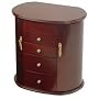 Kristin Jewelry Box (Cherry Finish) (11"H x 7.25"W x 11.25"D)