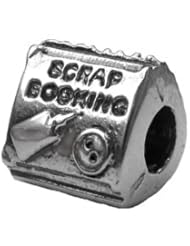 Genuine Zable (TM) Product. 925 Sterling Silver "ScrapBooking" Bead Charm. 100% Satisfaction Guaranteed.