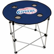 Los Angeles Clippers Dark Blue Folding Table