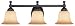 Hardware House 544965 21-1/2-by-8-Inch Bath/Wall Lighting Fixture, Oil Rubbed Bronze