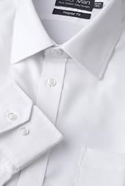 Pure Cotton Easy Iron Twill Shirt