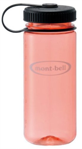 モンベル(mont-bell) クリアボトル0.5L レッド RD 1124390