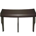 Leisure Accents Wall Mount Shelf and Bar, 74 Inches Long, Taupe/Beige
