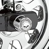 Willie G.® Skull Collection Rear Axle Nut Cover Kit