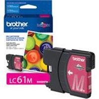 Brother LC61M Innobella Standard Yield Magenta Color Ink Cartridge (Approximatly 325 Pages)