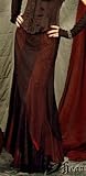 Harlequin Striation Netting Skirt