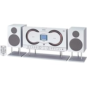 JENSEN JMC-670 Wall-Mountable, Front-Loading, Dual MP3 CD System by Spectra