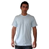 American Apparel 2001 Fine Jersey Short Sleeve T-Shirt LARGE AND X-LARGE at American Apparel
