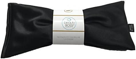 Beauty Boss Herbal Heating Pad Eye Pillow, Hot & Cold Therapy Soft Organic Cotton