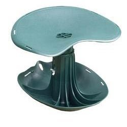 Childrens Toyshop  Outdoor Living : Garden Seat (Green) (11"-15"H x 16"W)