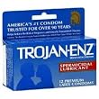 Trojan-enz Latex Condoms, Spermicidal Lubricant, 12-count Boxes (Pack of 3)