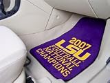 LSU Fighting Tigers universal fit Carpet 2 Pc Car Floor Mat (Rug)