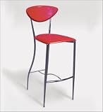 Euro Style 0-1569 Gloria-B Leather Red/Chrome 2 Pack