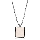 toggle clasp necklace Yummi Glass Murano Glass Grey