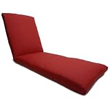 Strathwood St. Thomas Chaise Lounge Cushion, Garnet by Strathwood