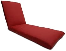 Strathwood St. Thomas Chaise Lounge Cushion, Garnet