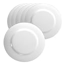 Reston Lloyd White Melamine Salad Plate, Set of 6