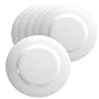 Reston Lloyd White Melamine Salad Plate, Set of 6